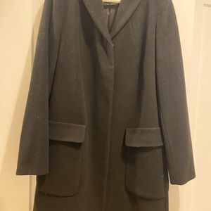 Calvin Klein coat. Perfect for trekking around NYC.